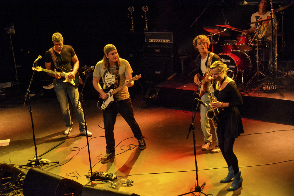 Rockbaas in Podium de Vorstin Hilversum