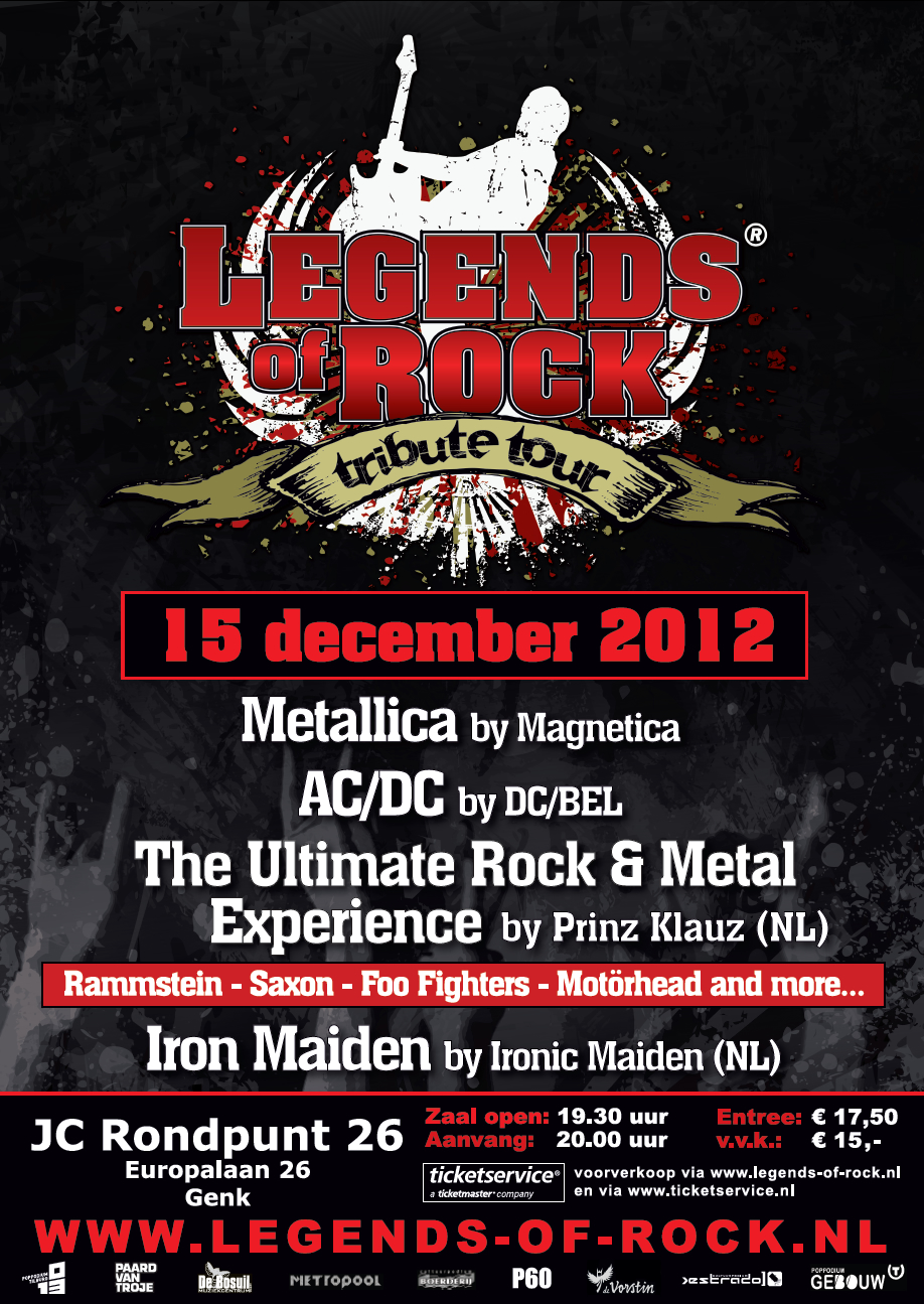 LEGENDS of ROCK Tribute Tour in Genk