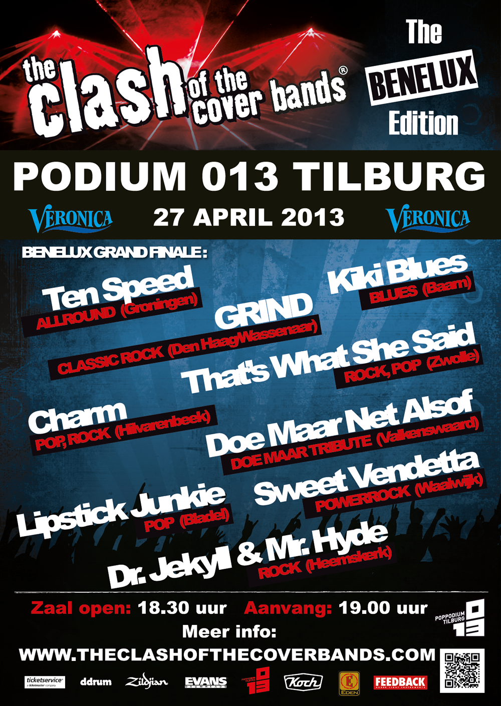 poster BENELUX Grand Finale - 27 april 2013